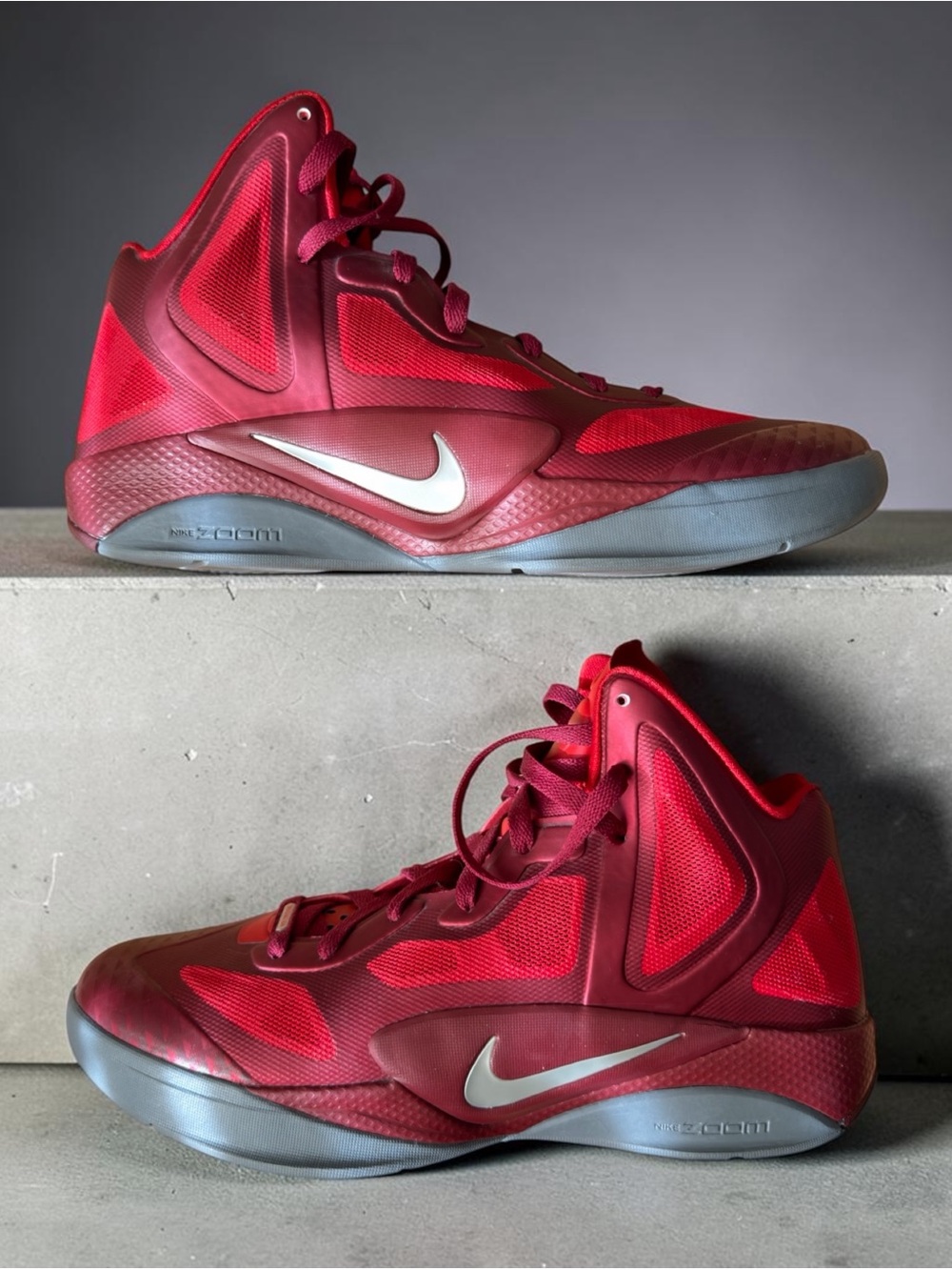 Nike Zoom Hyperfuse 2011 Supreme 'Team Red'